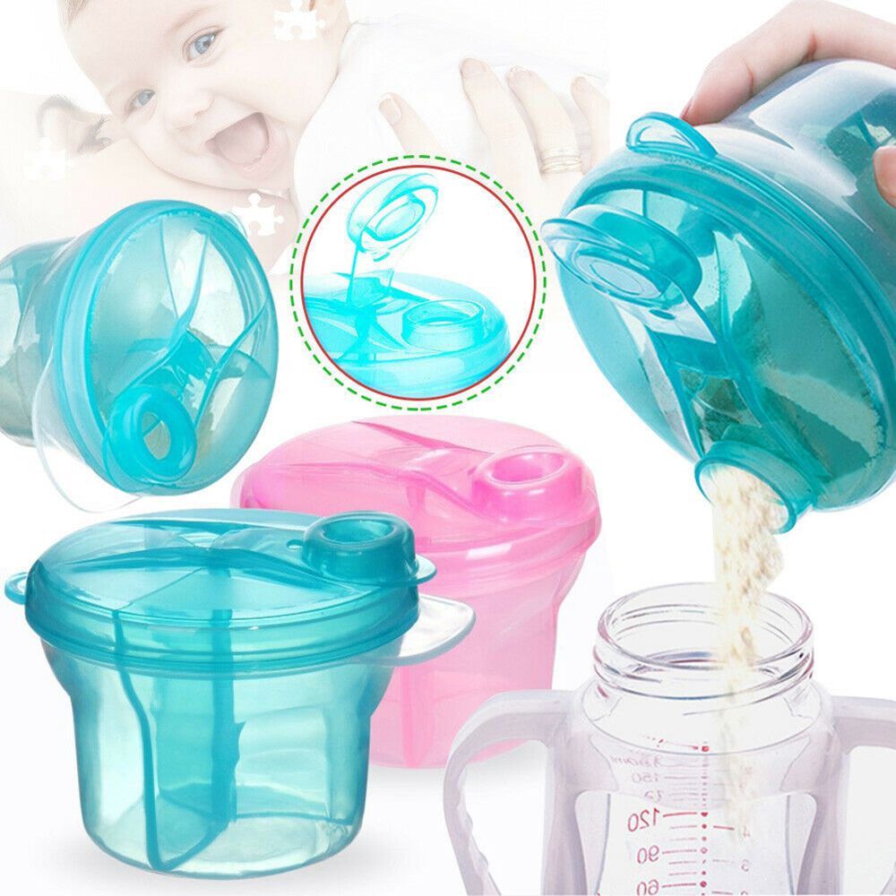Baby Products Distributor - ภาชนะบรรจุนมผงเด็ก3ปริมาณหม้อเก็บขนม