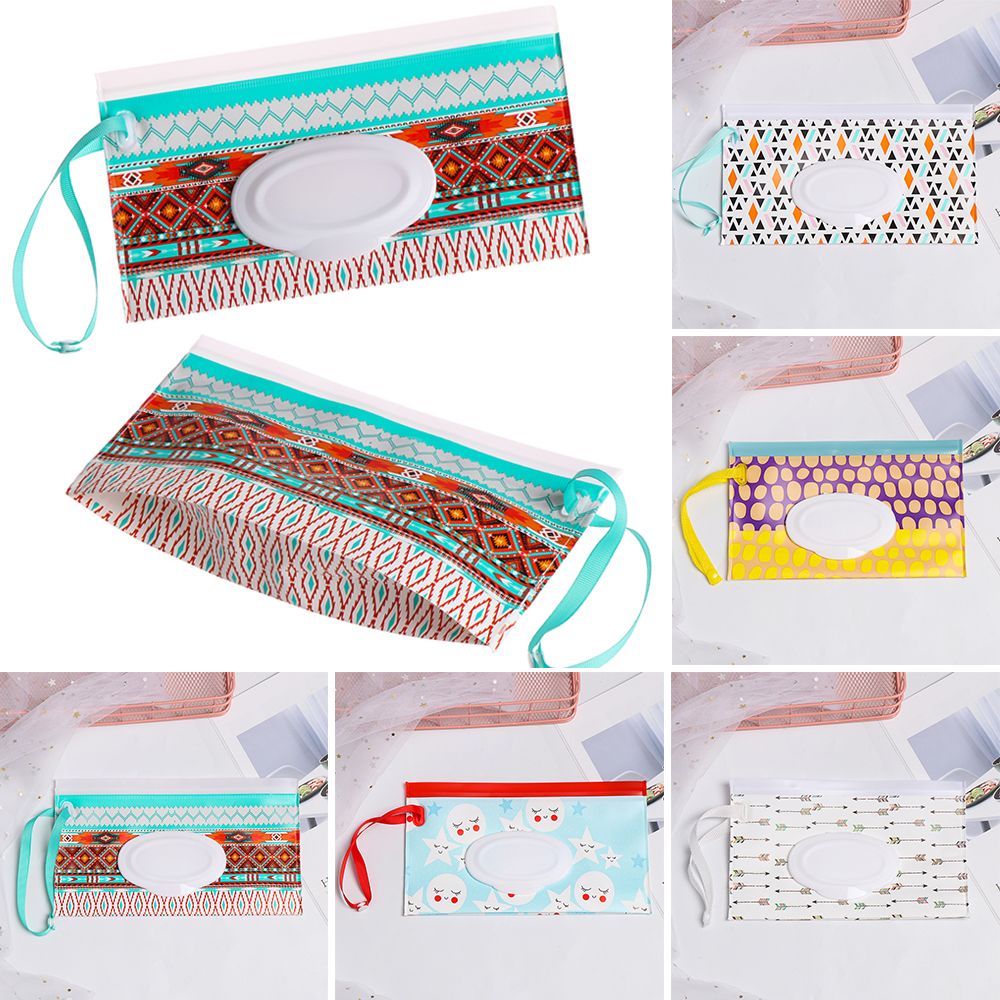 Baby Products Carry Bag - 1 PC ที่มีประโยชน์กลางแจ้งพลิกฝาครอบกระเป๋าถือแบบพกพาเด็กผลิตภัณฑ์รถเข็นเด็กอุปกรณ์เสริมผ้าเช็ดทําความสะอาดเปียกกระเป๋ากล่องกระดาษทิชชูกระเป๋าเครื่องสําอาง