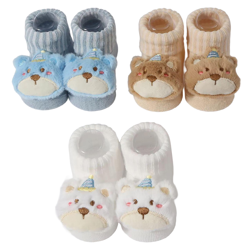 Baby Products Useful - 3 คู่/เซ็ตถุงเท้าเด็กทารกเด็กแรกเกิดอุปกรณ์เสริมการ์ตูนสัตว์เด็กของขวัญเสื้อผ้าเด็กทารก Stuff ผ้าฝ้ายถุงเท้าระบายอากาศ