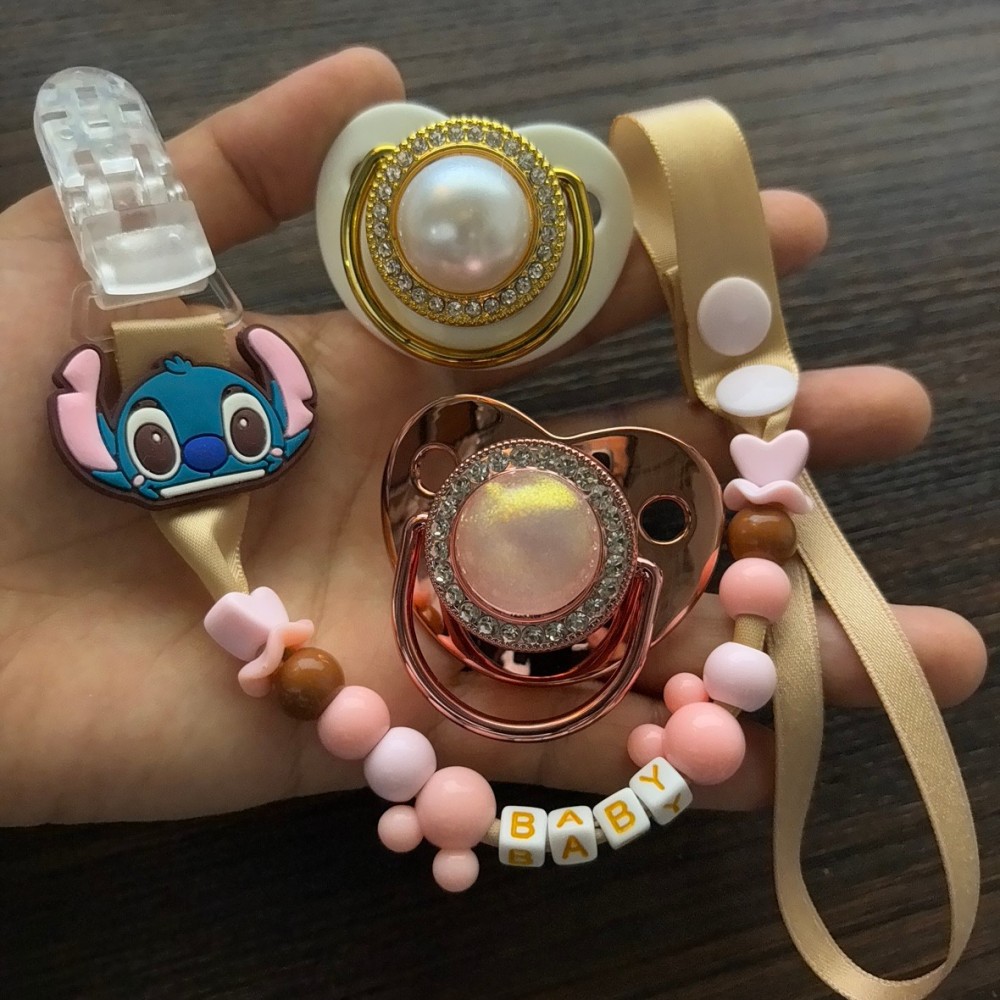 Baby Teethers - คลิปหนีบจุกนมหลอกน่ารักสไตล์คาวาอี้สำหรับเด็กแรกเกิด & ของเล่นกัดสำหรับเด็ก ของเล่นเสริมพัฒนาการ ของขวัญสำหรับเด็กอ่อน