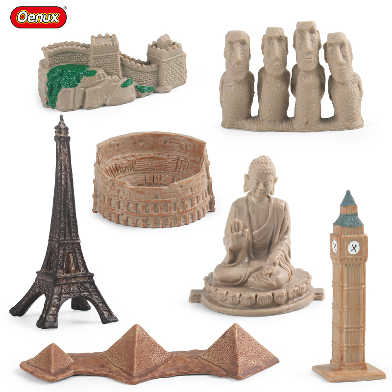 Baby Products Pictures - Oenux เด็ก Montessori อาคารจำลอง Landmark Great