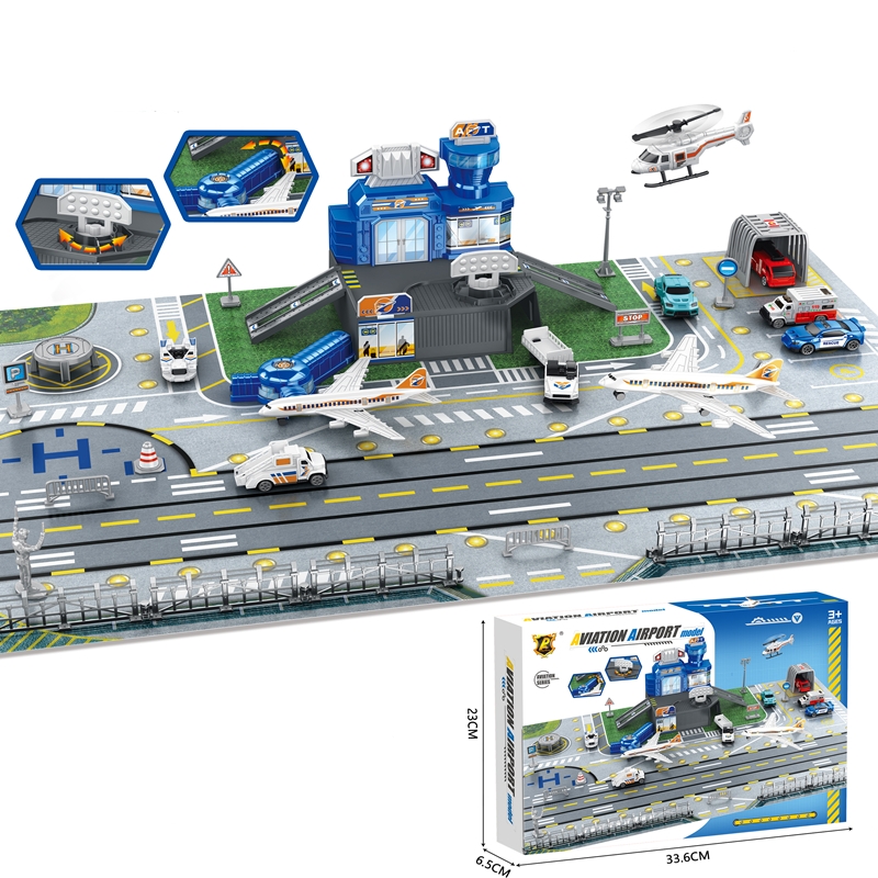 ชุดของเล่นฉากสนามบินสำหรับเด็ก - Play Mat บทวิจารณ์และราคา