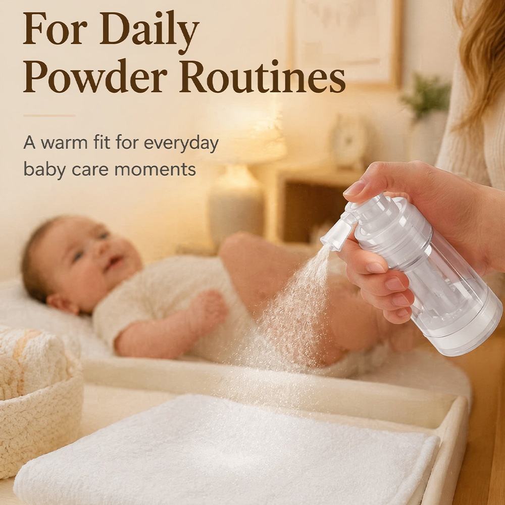 ขวดสเปรย์แป้งฝุ่นแบบกดขนาด 140 - Baby Products Distributor บทวิจารณ์และราคา