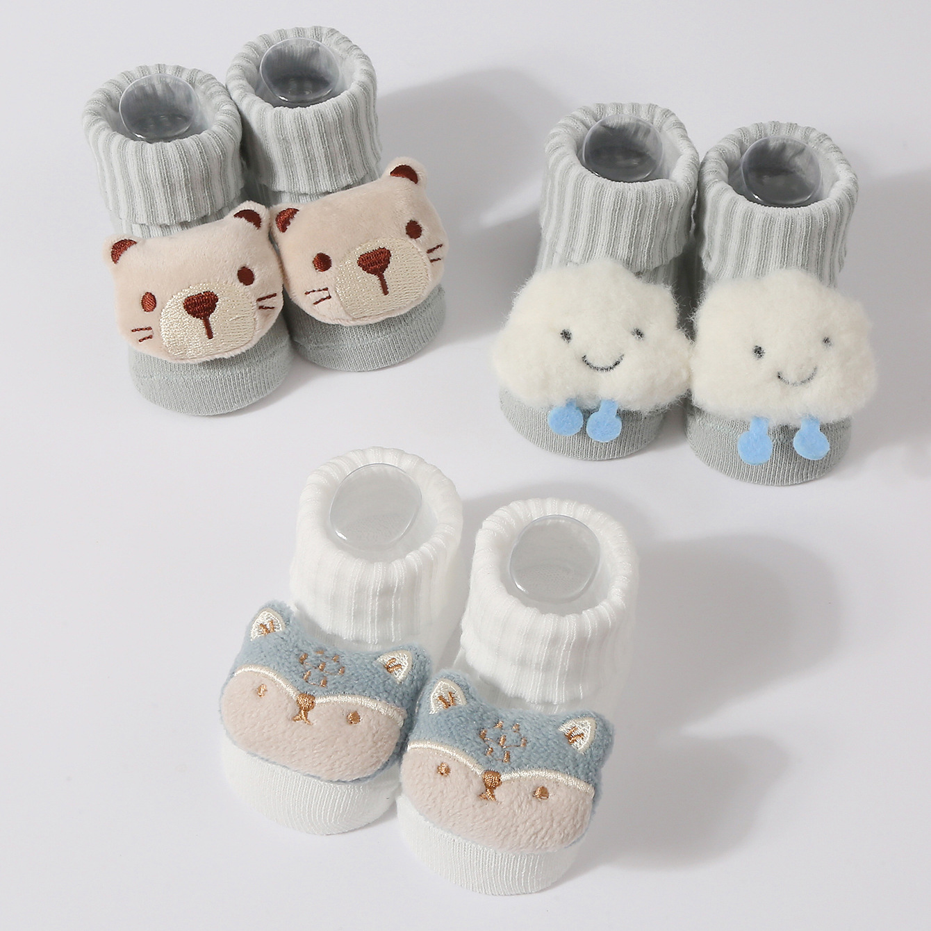 3 คู่/เซ็ตถุงเท้าเด็กทารกเด็กแ - Baby Products Useful บทวิจารณ์และราคา