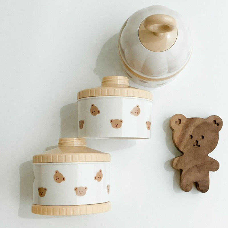 หมีน่ารักกล่องนมผงอุปกรณ์เสริม - Baby Products Distributor บทวิจารณ์และราคา