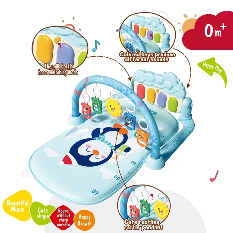 แผ่นรองคลานสำหรับเด็กพร้อมเปีย - Play Mat บทวิจารณ์และราคา