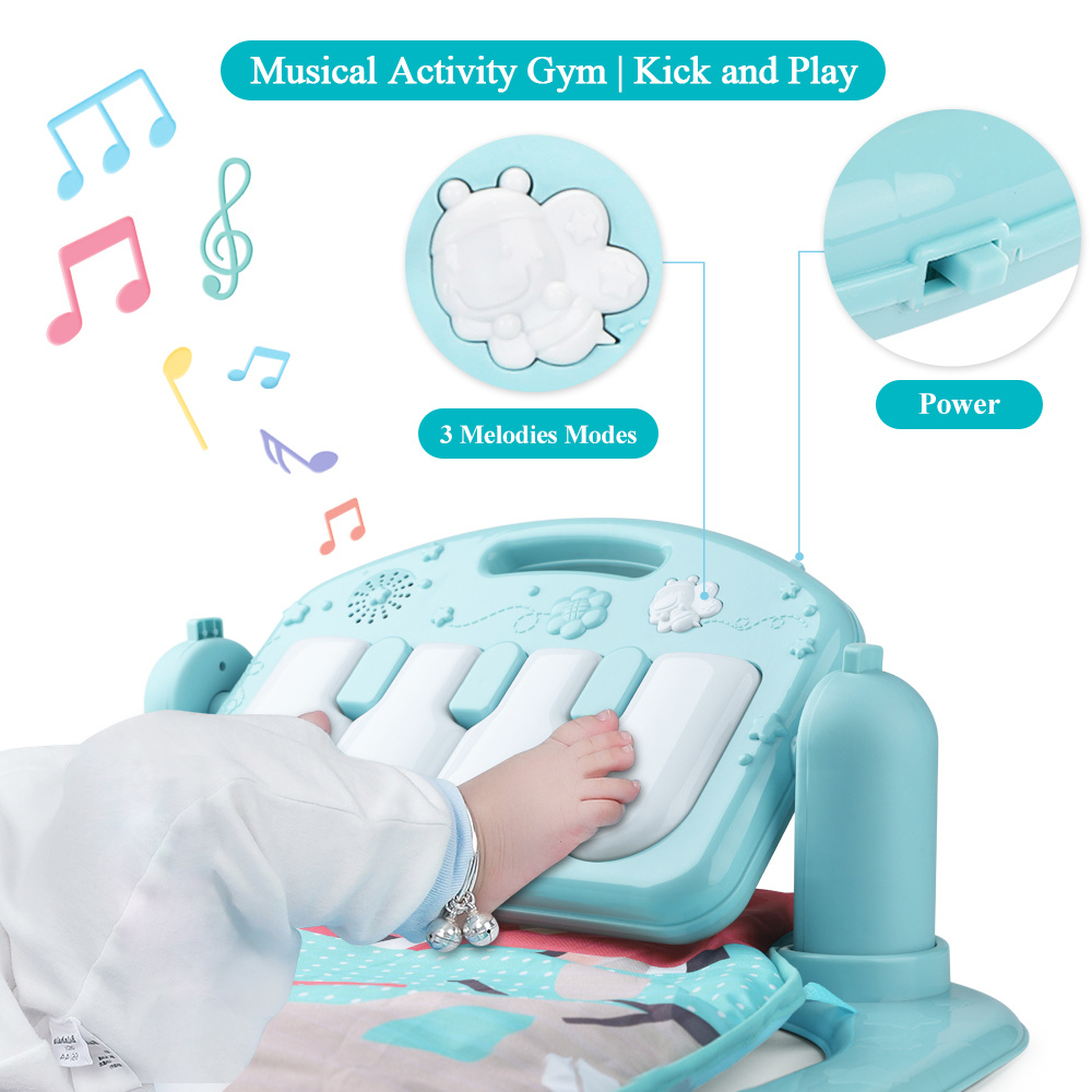 เด็กเล่นเสื่อกับคีย์บอร์ดเปียโ - Baby Products Pictures บทวิจารณ์และราคา