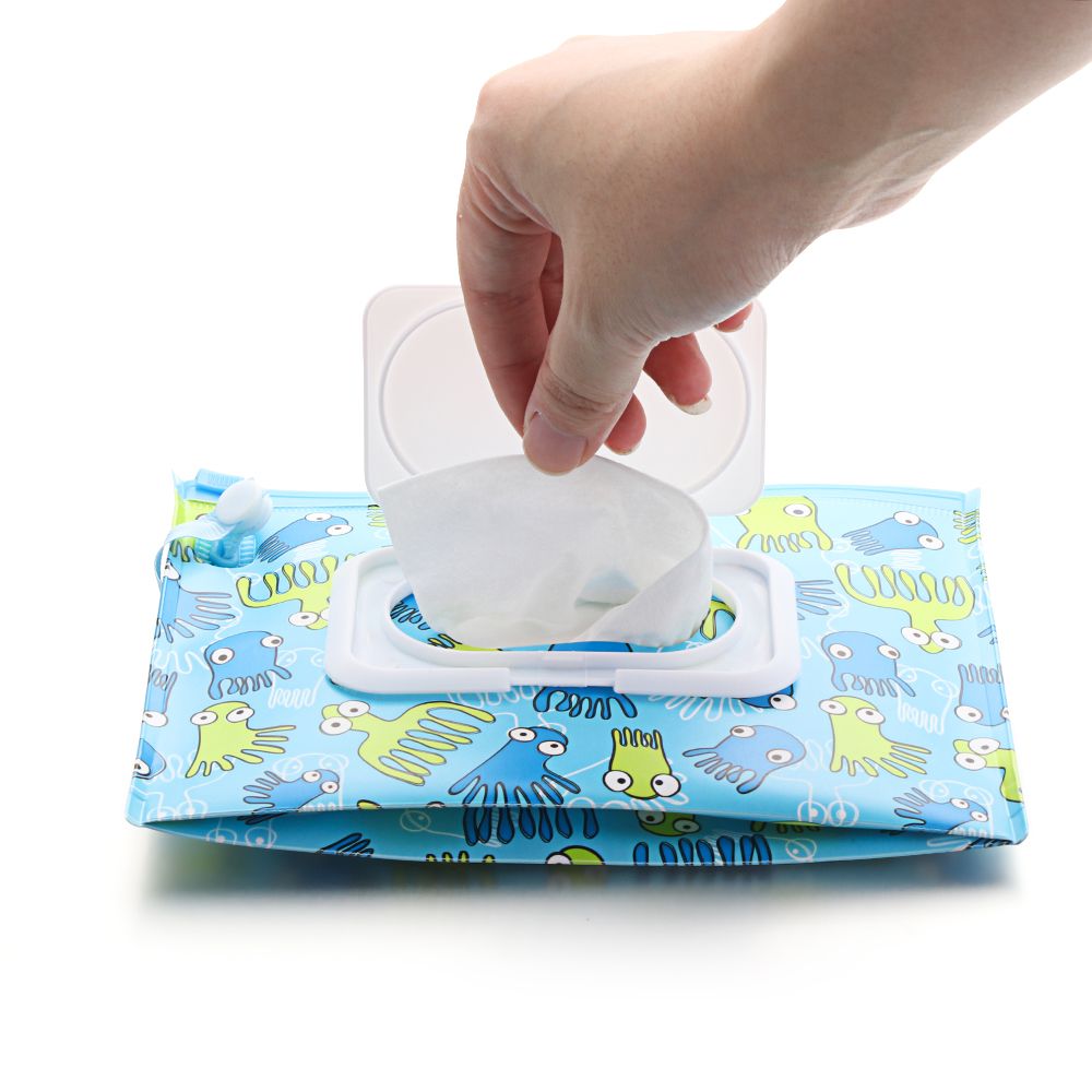 แบบพกพาฝาครอบผ้าเช็ดทําความสะอ - Baby Products Carry Bag บทวิจารณ์และราคา