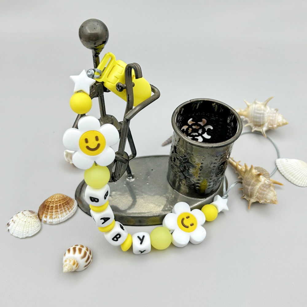 ที่ใส่สายคล้องยางกัดจี้ลูกปัดส - Baby Teethers บทวิจารณ์และราคา
