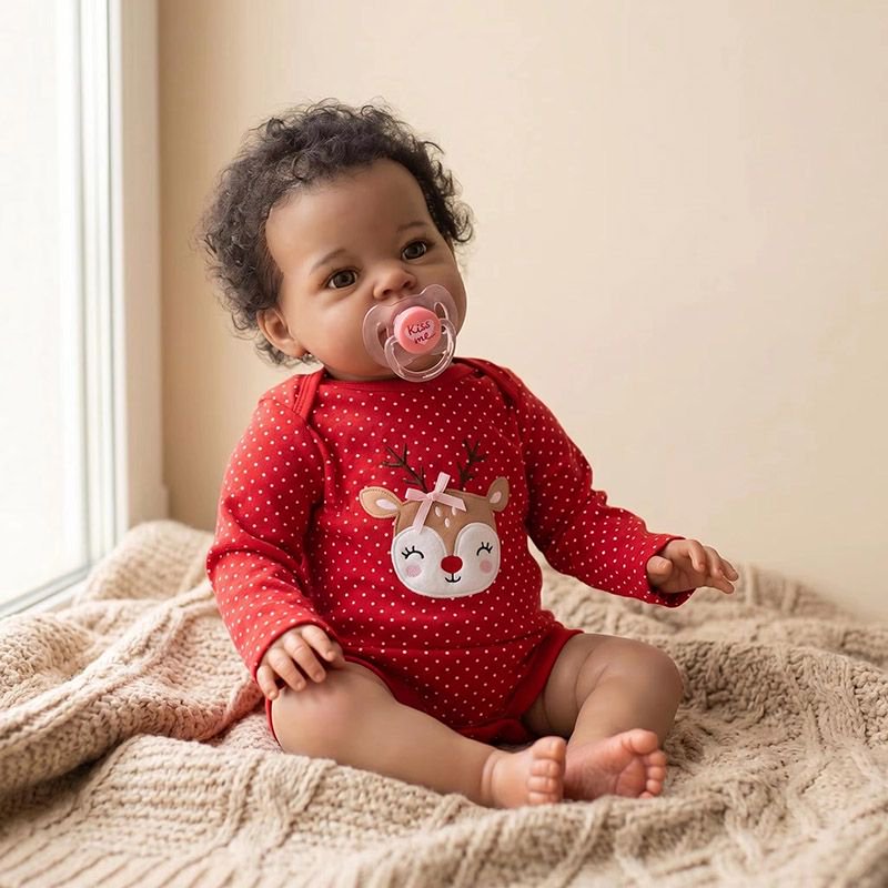 ตุ๊กตาเด็กผู้หญิงผิวสีเข้มขนาด - Baby Products Pictures บทวิจารณ์และราคา