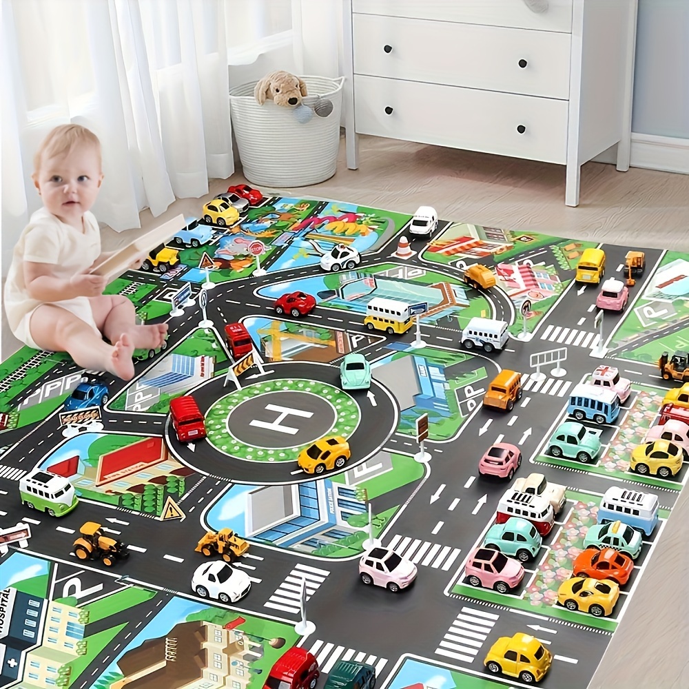 1 pc, City Traffic Play Mat, แ - Play Mat บทวิจารณ์และราคา