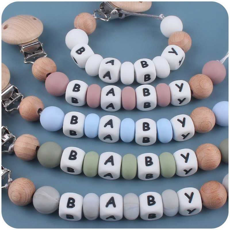 ที่หนีบจุกนมหลอกแบบซิลิโคน ปรั - Baby Teethers บทวิจารณ์และราคา