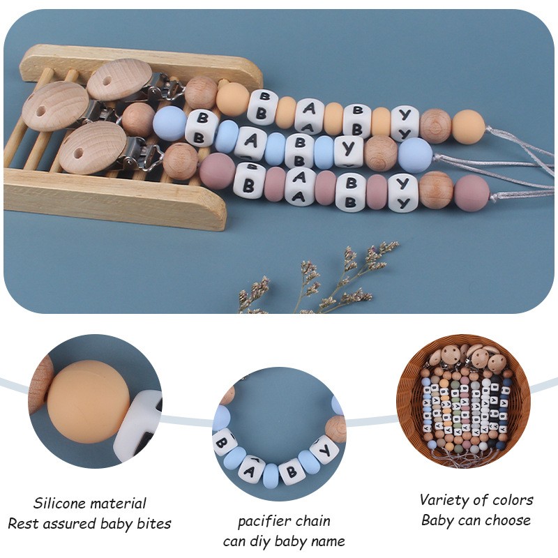 ที่หนีบจุกนมหลอกแบบซิลิโคน ปรั - Baby Teethers บทวิจารณ์และราคา