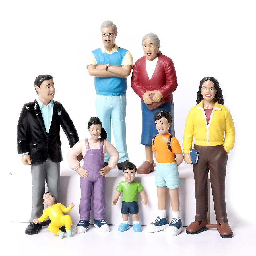 ครอบครัวหลายวัฒนธรรมที่สมจริงร - Baby Products Pictures บทวิจารณ์และราคา