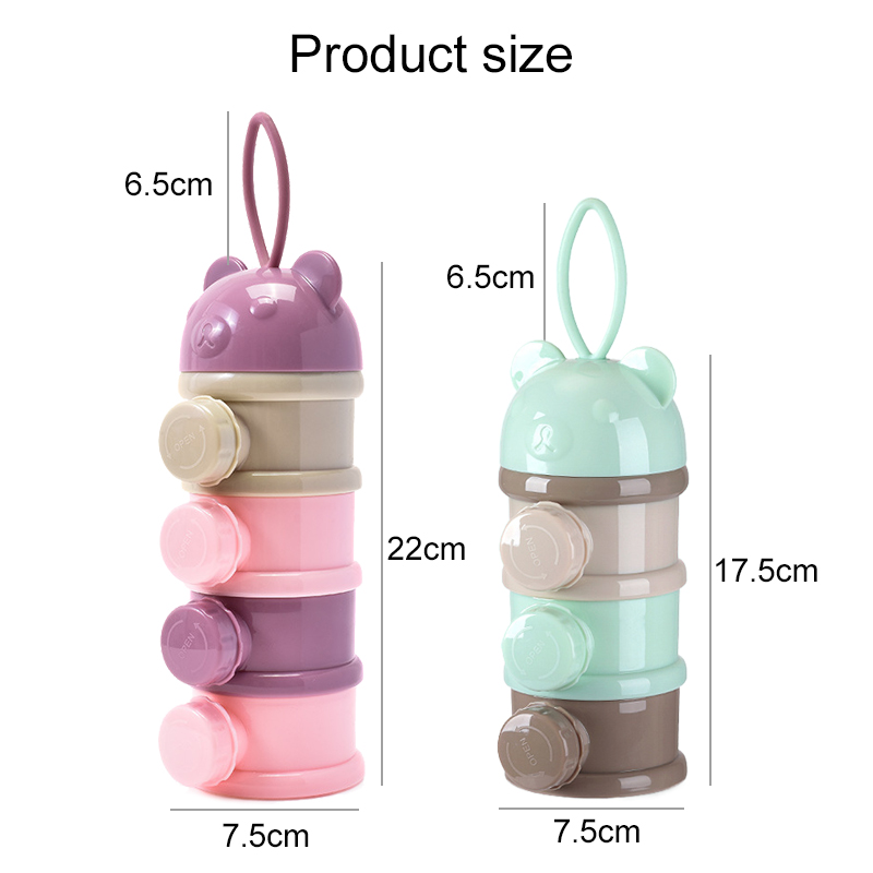 กล่องเก็บอาหารเด็กแบบพกพา 3/4  - Baby Products Distributor บทวิจารณ์และราคา