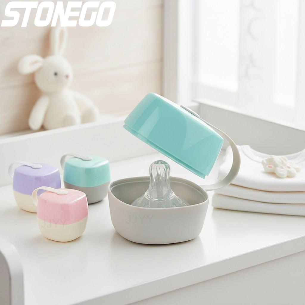 กล่องเก็บจุกนมหลอกเด็กแบบพกพา  - Baby Teethers บทวิจารณ์และราคา